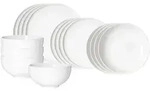 Ritzenhoff Breker Einsteiger-Set, Wei&szlig;, Keramik, 16-teilig, Rund, 2x2x2 cm, Essen &