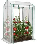 Costway Gew&auml;chshaus, Transparent, Metall, 81x150x100 cm, Gartenzubeh&ouml;r,