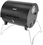 Taino Holzkohlegrill, Schwarz, Metall, 50x54x46 cm, Grills & Outdoor-K&uuml;chen,