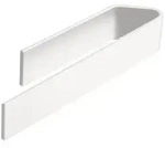 Designfabrik Hamburg Handtuchhalter, Wei&szlig;, Metall, Rechteckig, 22x4x5 cm,