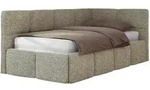 MKS Jugendbett, Grau, Textil, H2, 7-Zonen, Rechteckig, 90x200 cm, Oeko-Tex&reg;,...
