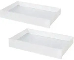 Roba Schubladen-Set, Wei&szlig;, Holzwerkstoff, 2 Schubladen, 96x14.5x62 cm, Kinder-...