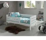 Vipack Kinder-/Juniorbett, Wei&szlig;, Holzwerkstoff, Kiefer, 70x140 cm, Kinder- &
