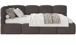 Selsey Jugendbett, Braun, Kunststoff, 1-Sitzer, 120x200 cm, Kinder- & Jugendzimmer,