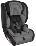 tectake Autositz, Dunkelgrau, Schwarz, Kunststoff, 47x80.5x47 cm, Baby on Tour,