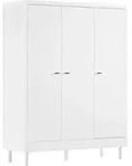 Vipack Dreht&uuml;renschrank, Wei&szlig;, Holz, Buche, massiv, 6 F&auml;cher, 145.8x190x55...