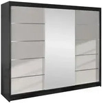 Mirjan24 Schwebet&uuml;renschrank, Mehrfarbig, Holzwerkstoff, 9 F&auml;cher, Rechteckig,