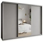 Masseno Schwebet&uuml;renschrank, Graphit, Holzwerkstoff, 9 F&auml;cher, 4 Schubladen,