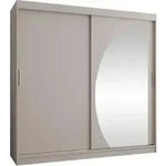Mirjan24 Schwebet&uuml;renschrank, Kaschmir, Holzwerkstoff, Rechteckig, 200x200x62...