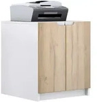 Vladon Kommode, Eiche, Holzwerkstoff, 51x60.5x54 cm, Wohnzimmer, Kommoden &