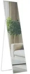 CLP Standspiegel, Wei&szlig;, Wei&szlig;, Glas, 40x140x3 cm, Spiegel, Standspiegel