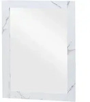 MCW Wandspiegel, Wei&szlig;, Hellgrau, Holzwerkstoff, Eukalyptusholz, 52x72x2 cm,...