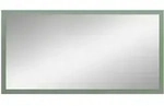 Mid.you Spiegel, Graugr&uuml;n, Glas, Holzwerkstoff, rechteckig, 106x55x2 cm, FSC Mix,