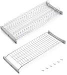 Emuca Abtropfgestell, Chrom, Metall, 27.2x10x67 cm, Kochen, K&uuml;chenhelfer, Sonstige