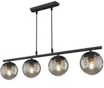 Globo Lighting H&auml;ngeleuchte, Grau, Glas, 15x120x90 cm, Lampen & Leuchten,