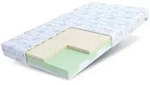 FDM Kindermatratze, Pastellblau, Textil, H2 + H3, F&uuml;llung: Kaltschaum,...