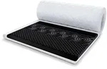 FDM Topper, Wei&szlig;, Textil, H3, F&uuml;llung: Schaumstoff, Rechteckig, 120x200 cm,