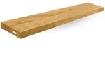holz4home Wandregal, Eiche, Holz, 70x4x22 cm, Wohnzimmer, Regale, Wandregale