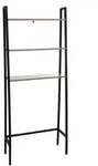 MCW Standregal, Grau, Braun, Holz, 64x155x25 cm, Wohnzimmer, Regale, B&uuml;cherregale