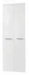 Carryhome T&uuml;renset, Wei&szlig; Hochglanz, Holzwerkstoff, 2-teilig, 75x210x1.8 cm, ISO