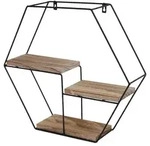 MCW Wandregal, Beige, Holz, 49x43x11 cm, Wohnzimmer, Regale, Wandregale