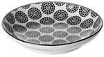 Ritzenhoff Breker Schale Takeo, Schwarz, Wei&szlig;, Keramik, Ornament, konisch,...