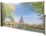 Deluke Seitenmarkise, Hellblau, Kunststoff, 9x160x300 cm, Sonnen- & Sichtschutz,