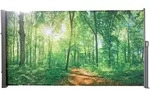 Deluke Seitenmarkise, Gr&uuml;n, Kunststoff, 9x160x300 cm, Sonnen- & Sichtschutz,