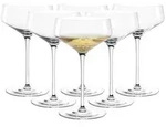 Leonardo Living Champagnerschalen, Transparent, Glas, Essen & Trinken, Gl&auml;ser,