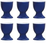 Ritzenhoff Breker Eierbecher, Blau, Keramik, 5x6x5 cm, Tischkultur & Servieren,