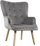 Habitat Garten Sessel, Grau, Textil, 81x92x73 cm, Wohnzimmer, Sessel, Polstersessel