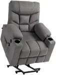 CLP Sessel, Grau, Metall, 84x104x95 cm, Wohnzimmer, Sessel, Polstersessel