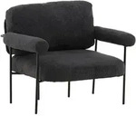 Livetastic Sessel, Schwarz, Kunststoff, Textil, 95x83x87 cm, Relaxfunktion,