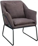 Svita Loungesessel, Braun, Textil, 1-Sitzer, 68x82x64 cm, Wohnzimmer, Sessel,