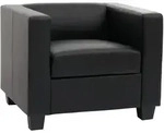 MCW Sessel, Schwarz, Textil, 86x70x75 cm, Wohnzimmer, Sessel, Polstersessel