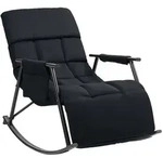 CLP Schaukelstuhl, Schwarz, Metall, 61x66x100 cm, Wohnzimmer, Sessel,...