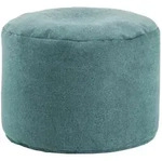 Mokebo Pouf, Blau, Textil, 50x30x50 cm, Oeko-Tex&reg;, Wohnzimmer, Hocker, Poufs
