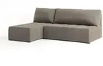 Masseno Ecksofa, Beige, Holz, 3-Sitzer, L-Form,L-Form, 200x141 cm, Wohnzimmer,...