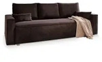 Masseno Bettsofa, Braun, Textil, 230x85x87 cm, Wohnzimmer, Sofas & Couches,