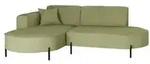 Fun M&ouml;bel Ecksofa, Opal, Textil, Ottomane links, 236x165 cm, Wohnzimmer, Sofas...