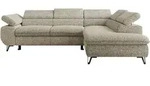 MKS Ecksofa, Beige, Metall, 3-Sitzer, L-Form, 273x208 cm, Oeko-Tex&reg;,...