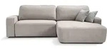 Beautysofa Eckschlafsofa, Beige, Textil, L-Form,L-Form, 258x171 cm, Wohnzimmer,...
