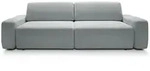 Selsey 3-Sitzer, Hellgrau, Kunststoff, Rechteckig, 257x82x105 cm, Wohnzimmer, Sofas &