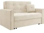 Mirjan24 Schlafsofa, Natur, Textil, Kiefer, 2-Sitzer, Rechteckig, 133x85x98 cm,