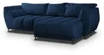 Masseno Ecksofa, Blau, Holz, 4-Sitzer, L-Form,L-Form, 287x182 cm, Wohnzimmer,...