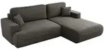 MKS Ecksofa, Dunkelgrau, Kunststoff, 3-Sitzer, L-Form,L-Form, 271x195 cm,...