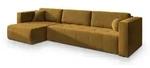 Masseno Ecksofa, Gelb, Holz, 5-Sitzer, L-Form,L-Form, 347x148 cm, Wohnzimmer,...