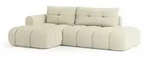 Masseno Ecksofa, Creme, Holz, 4-Sitzer, L-Form,L-Form, 279x158 cm, Wohnzimmer,...