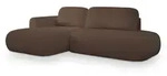 Masseno Ecksofa, Braun, Holz, 4-Sitzer, L-Form,L-Form, 279x158 cm, Wohnzimmer,...