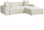 Home Deluxe Ecksofa, Beige, Holzwerkstoff, Textil, 240x178 cm, Wohnzimmer,...
